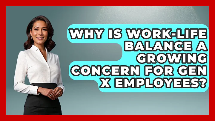Why Is Work-Life Balance a Growing Concern for Gen X Employees? | The Gen X Rewind News