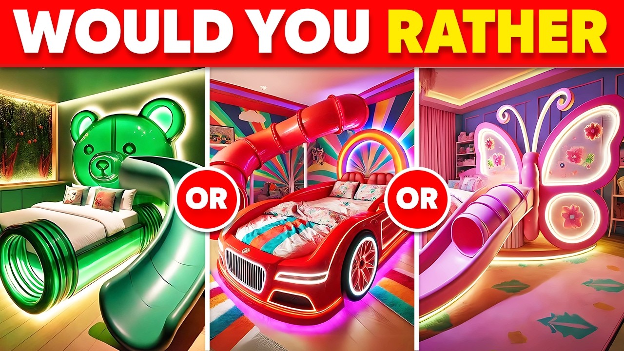 Would You Rather - Build Your Ultimate Dream House 🏡 ⭐️🌈 Quiz Elephant ...