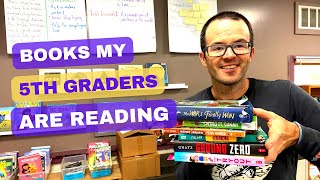 Books My Fifth Graders are Reading One Quarter Into the School Year