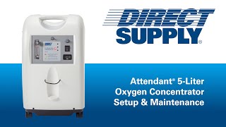 Direct Supply Attendant® 5 Liter Oxygen Concentrator – Setup and Maintenance screenshot 2