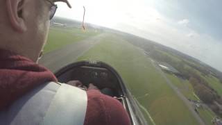 Gliding - Learning to fly - Flight 024 - cable break
