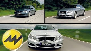 Audi A6 Vs. Mercedes E-Klasse Und BMW 530i Audi A6 Vs. Mercedes E-Klasse Und BMW 530i