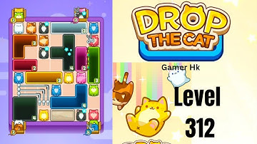 Drop The Cat Level 312 Walkthrough Solution 