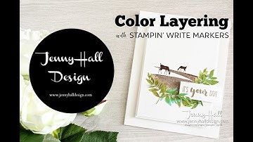 Color Layering Technique with Jenny Hall