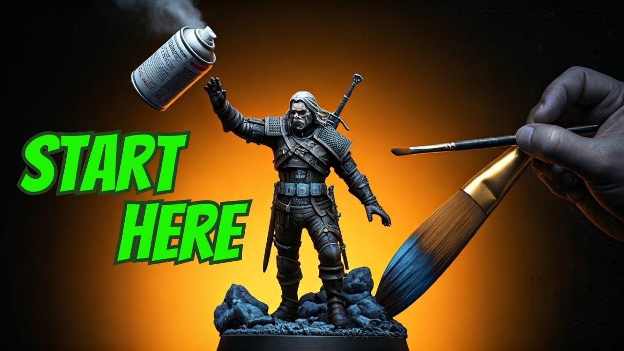 The Best Way to Begin Miniature Painting as a Hobby