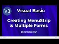 Visual Basic Programming - MenuStrip and Multiple Forms (Modal and Modeless)