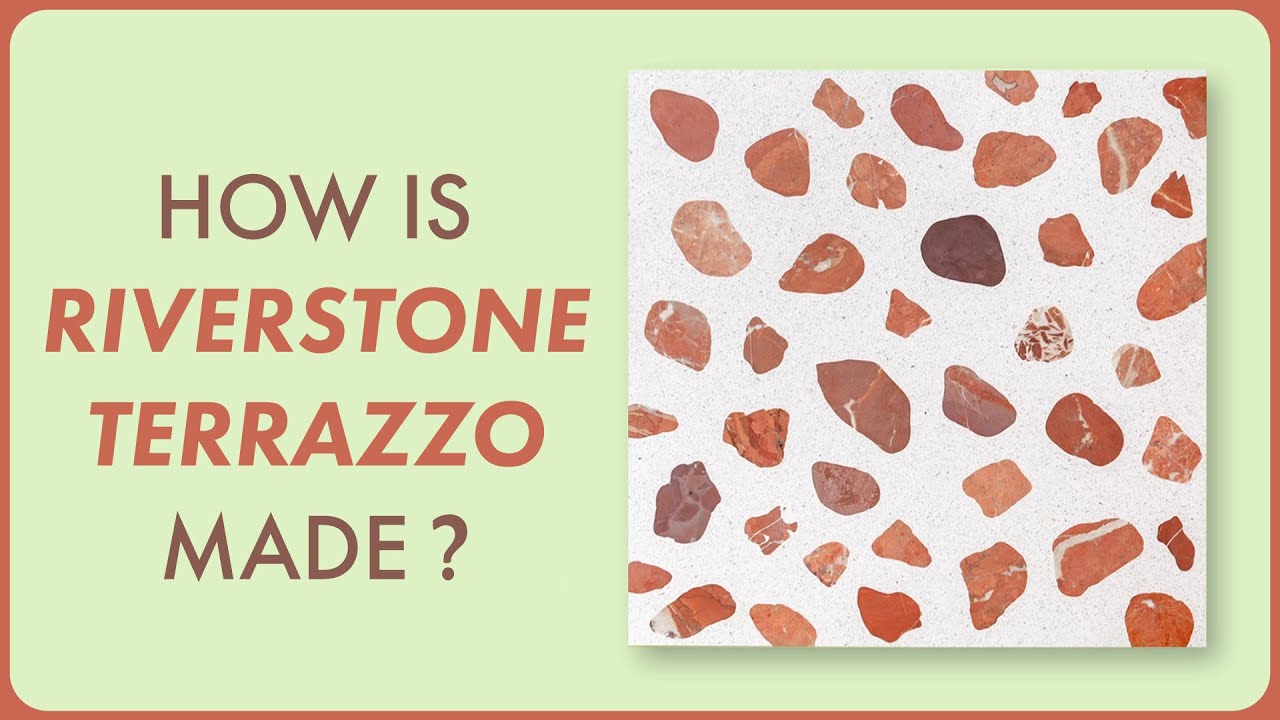 Как это сделано - плитка RIVERSTONE TERRAZZO