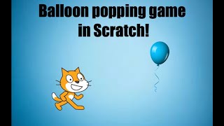 How to create a balloon popping game in scratch! screenshot 2