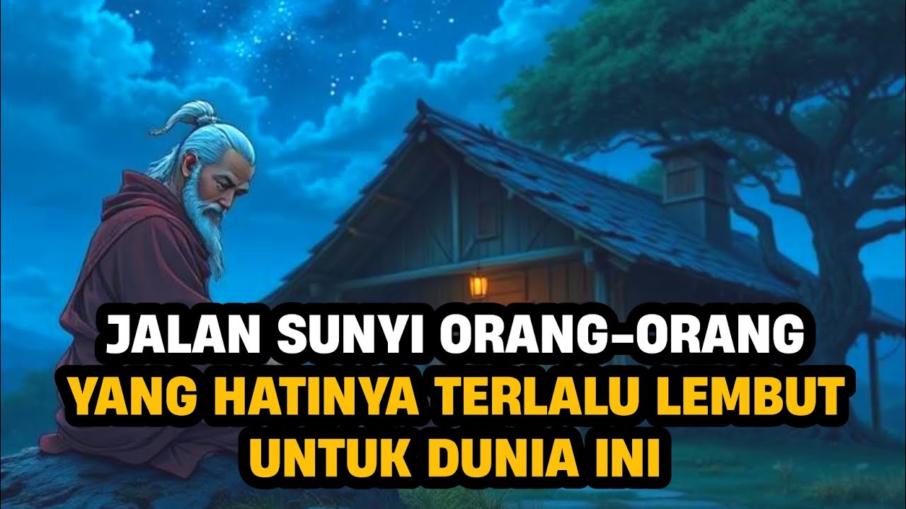 Jalan Sunyi Orang-Orang yang Hatinya Terlalu Lembut untuk Dunia Ini: Kenapa Mereka Memilihnya?✨🚀
