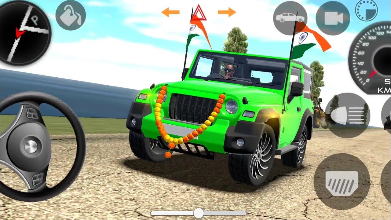 Modified Mahindra Thar😈Games:Indian Thar (Gadi Wala Games) Car Game Android Game - And roid Gameplay