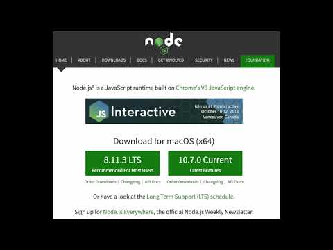 One Minute Coding -  NodeJS入门教程 #1 - 什么是NodeJS