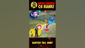 New Secret Orion Character Skill Combo For CS RANK in Freefire🔥l #shorts #freefire | PRI GAMING