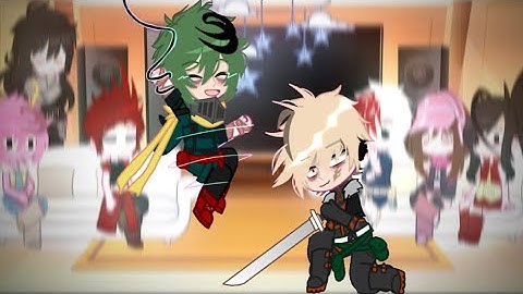 Mha react to spiderdeku and bakupool ||GCRV||