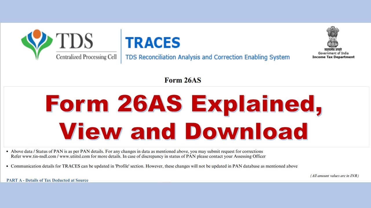 form 26as traces