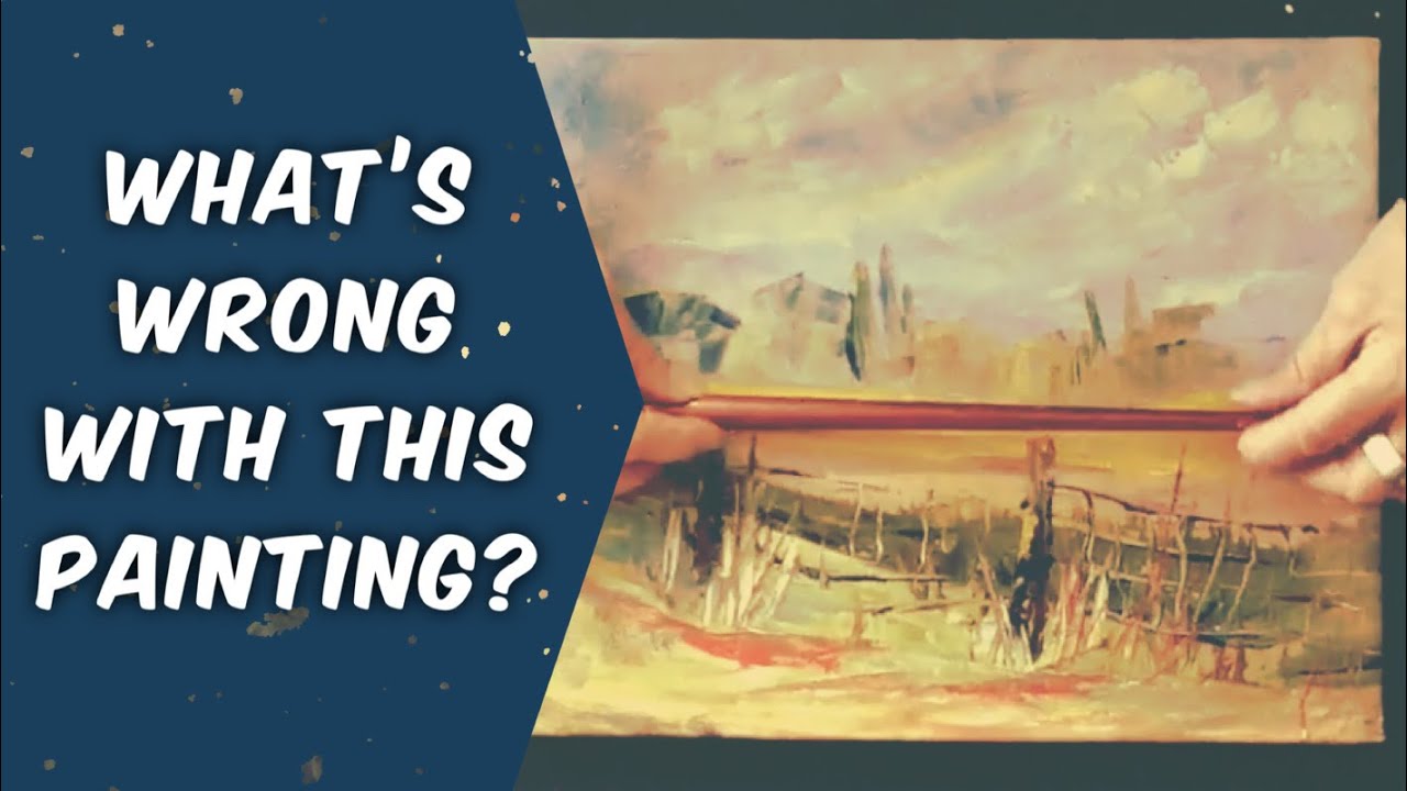 What's Wrong with this Painting? Analyzing composition, perspective and