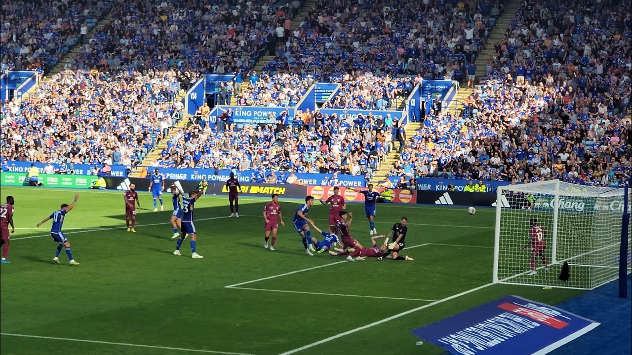 Leicester 2-1 Cardiff: Cesare Casadei scores stoppage-time winner