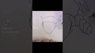 How to draw Kakashi Hatake shorts