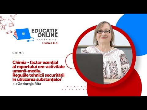 Chimie, Clasa a X-a, Chimia - factor esențial al raportului om-activitate umană-mediu...