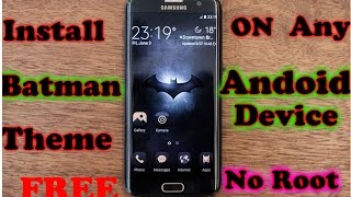 Install Batman Injustice Theme On Any Android Device For Free Without Root