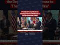 The Department of Defense NOW The Department of War