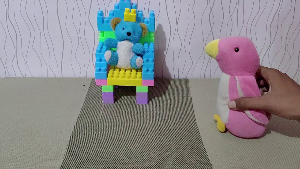 How to make chair with blocks | The King's Chair | blocks for kids ...