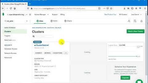 Python 19  Conexión a MongoDB Atlas en la nube con Python