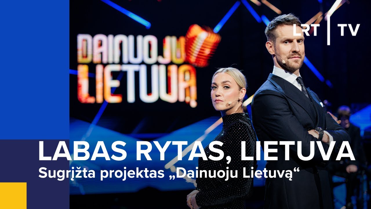 Labas Rytas Minion Sugrįžta projektas „Dainuoju Lietuvą“ | Labas rytas, Lietuva | 2025-02 ...