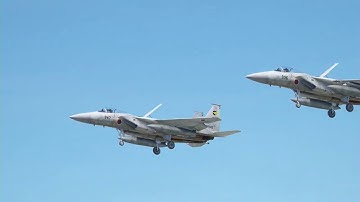 DCS World F-15 Formation Landing