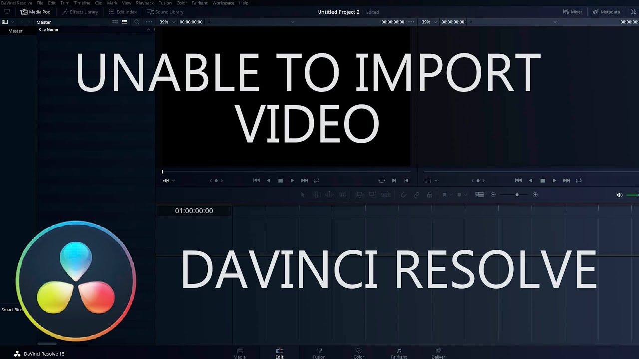 DAVINCI resolve ошибка. Как ускорить видео DAVINCI resolve. Media offline.
