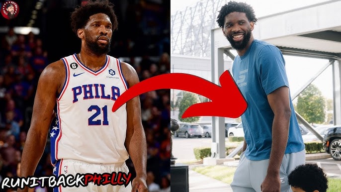 PROOF* that Joel Embiid is "in the BEST shape of his career" 👀 - YouTube