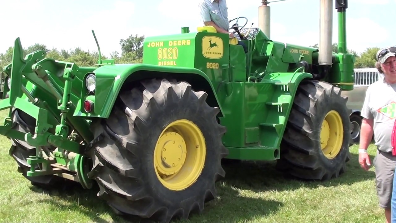 JD 8020 - Root River Antique Engine & Tractor Show 2018 - Spring Valley