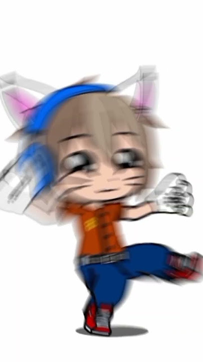 Sad cat dance #short #gachaclub #meme