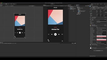 Unity Asset - Simple Music Player (Portrait setup and demo)