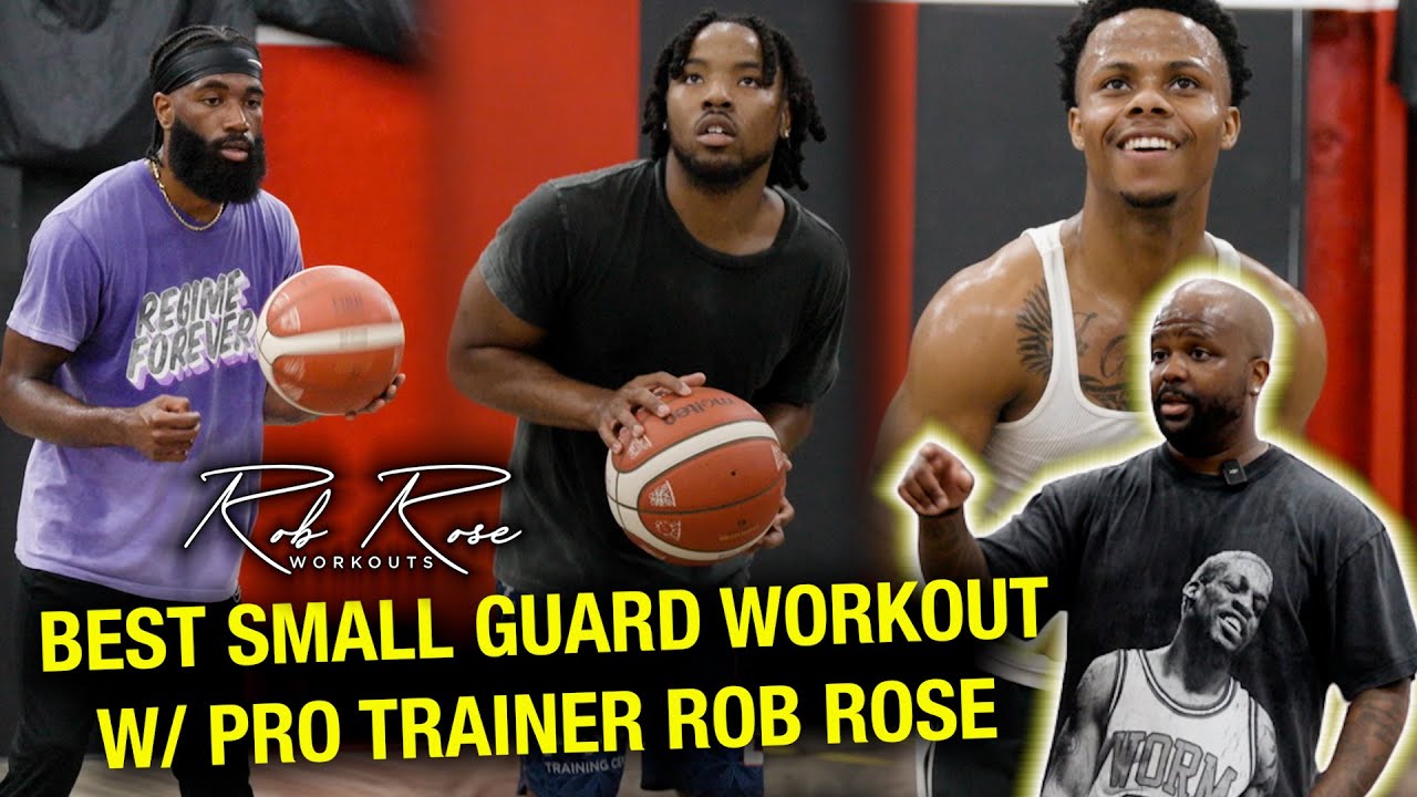 Best Small Guard Workout w/ Rob Rose | Featuring Tre Jackson, Russell Jones & Caleb Jenkins