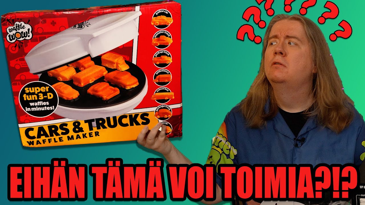 Typerin heräteostos ikinä!? Erikoinen VOHVELIRAUTA testissä!