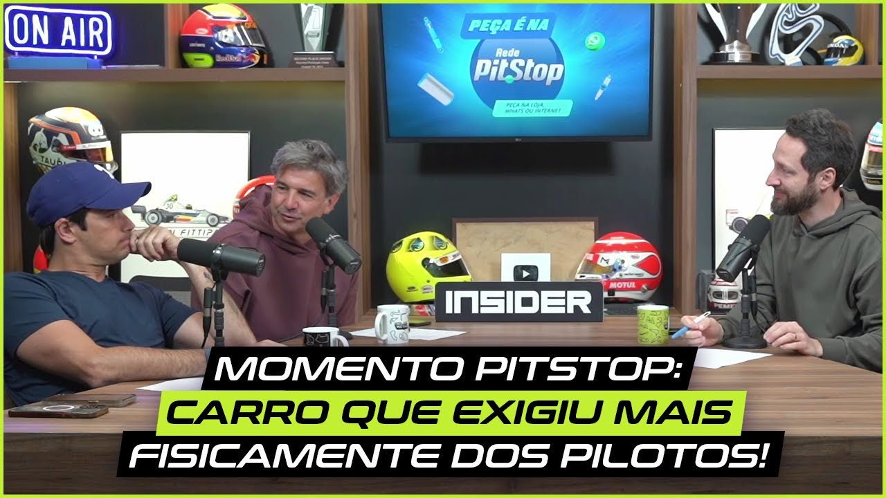 Momento Pitstop: Carro que exigiu mais fisicamente dos Pilotos!