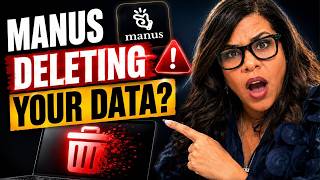 🚨 MANUS USERS: BACK UP NOW! What You Need to Know + This Week in AI