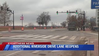 Additional Riverside Drive lane reopens