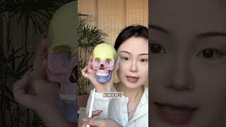 方圆脸肿眼泡‼️画修容…咱直接跟中式美学🔒！ 中式妆 修容教程 花知晓蝴蝶云肩系列  美妆模范生 秋冬方圆脸复古妆容
