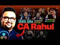 I Tried Editing Like CA Rahul Malodia (DaVinci Resolve)