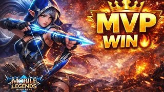 Miya OP Build 🔥 18 Kills MVP | One Shot Damage + Perfect Teamwork don't forget best match 
