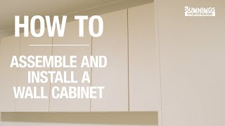 How To Assemble And Install A Pantry- Bunnings Warehouse