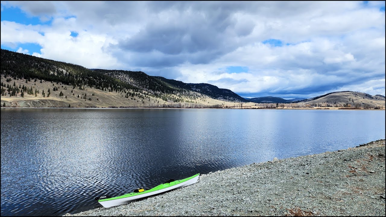 Kayaking Nicola Lake
