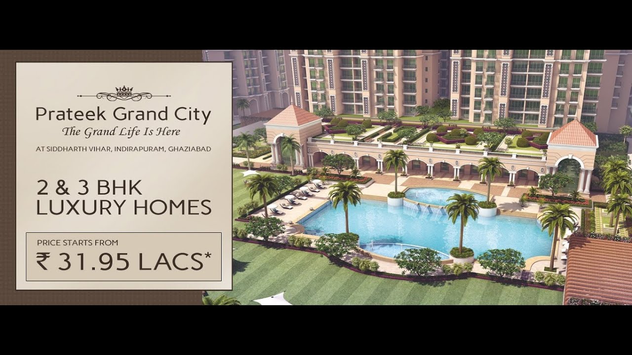 Prateek Grand City | Siddharth Vihar, Ghaziabad | 2 & 3 BHK | price - 32 Lakh * |