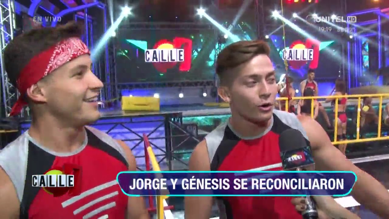 Los ex mejores amigos Jorge y Génesis se reconciliaron