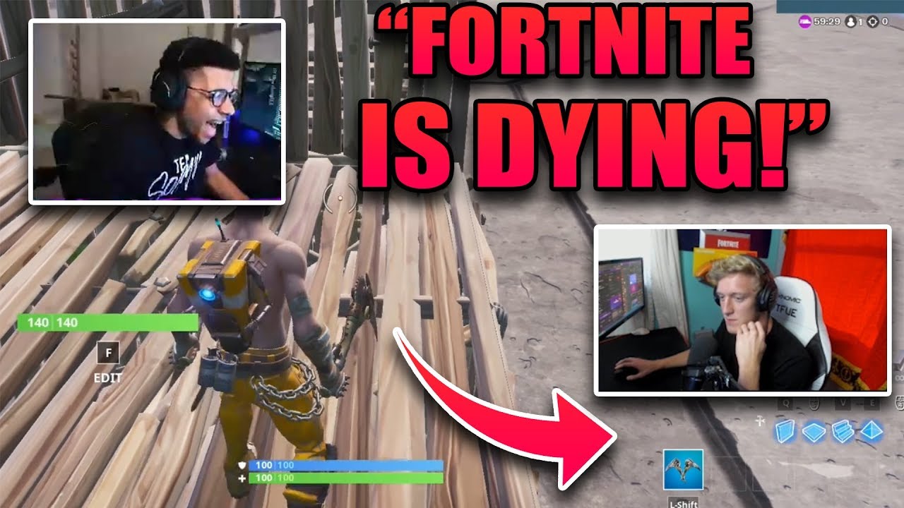 Tfue and Myth Agree that Fortnite is DYING and They Need to Revert Turbo Building Nerf