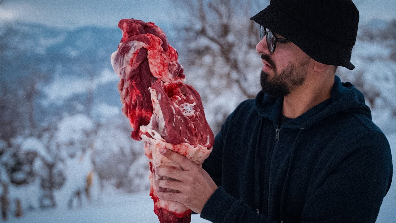 Баранья шея с картофелем в казане | Mazza