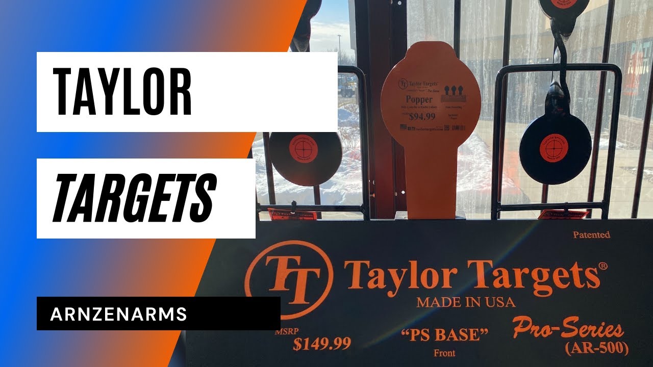 Taylor Targets: Steel Targets for plinking, training and competing