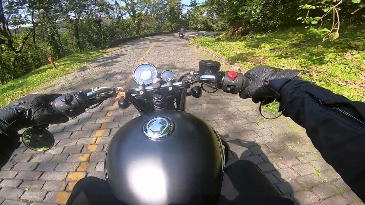 Subindo a Estrada da Graciosa de Meteor 350 - RAW SOUND