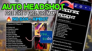 Free Fire & Free Fire Max : Auto Headshot Module NonRoot For Aimbot 🔥 #freefiremax
